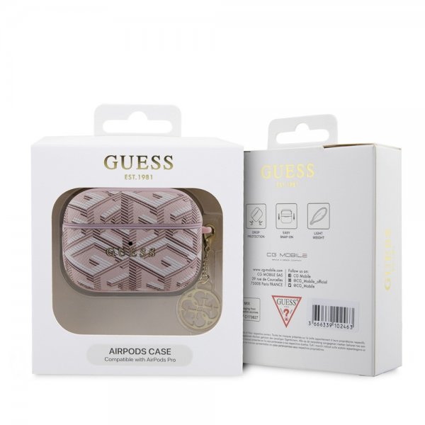 Guess AirPods Pro Suojakuori G Cube Pinkki