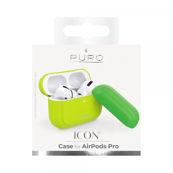 Puro AirPods Pro -kuori Icon keltainen