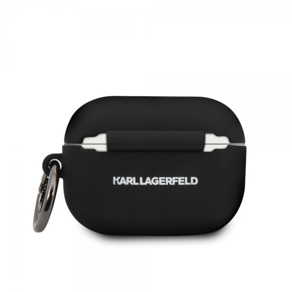 Karl Lagerfeld AirPods Pro -kuoret, Iconic Cover, musta