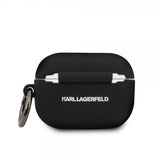 Karl Lagerfeld AirPods Pro -kuoret, Iconic Cover, musta