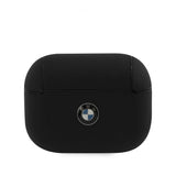 BMW AirPods Pro -kuoret, nahkainen suojakotelo, musta
