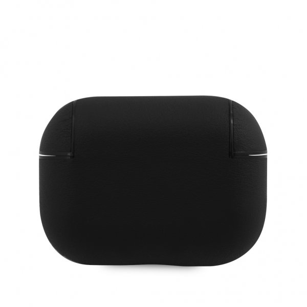 BMW AirPods Pro -kuoret, nahkainen suojakotelo, musta
