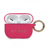 Guess AirPods Pro -kuoret logolla, magenta