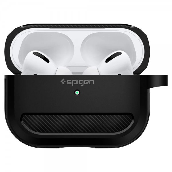 Spigen AirPods Pro -kotelo, Rugged Armor, mattamusta