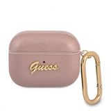 Guess AirPods Pro Case Saffiano Pink