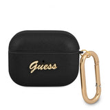 Guess AirPods Pro -kuoret Saffiano Musta