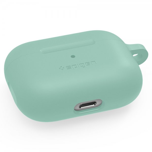 Spigen AirPods Pro -kotelo, silikonia, mintunvihreä