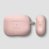 Spigen AirPods Pro -kotelo, silikonia, vaaleanpunainen