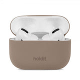 holdit AirPods Pro/AirPods Pro 2 silikonisuojakuori, Mocha Brown