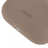 holdit AirPods Pro/AirPods Pro 2 silikonisuojakuori, Mocha Brown