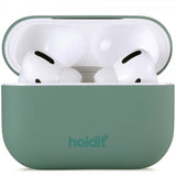 holdit AirPods Pro/AirPods Pro 2 silikonisuoja, Moss Green
