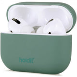 holdit AirPods Pro/AirPods Pro 2 silikonisuoja, Moss Green