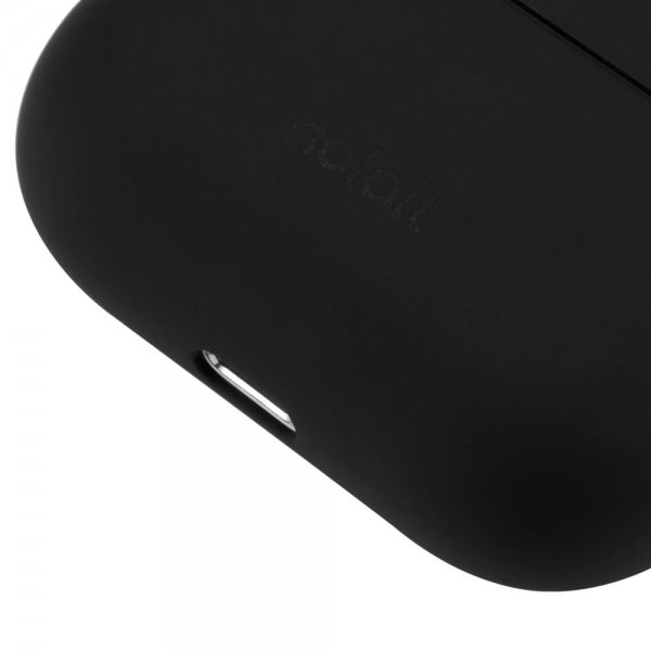 holdit AirPods Pro/AirPods Pro 2 Kuori Silikoni Musta