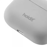 holdit AirPods Pro/AirPods Pro 2 -suojakuori, silikoni, Taupe