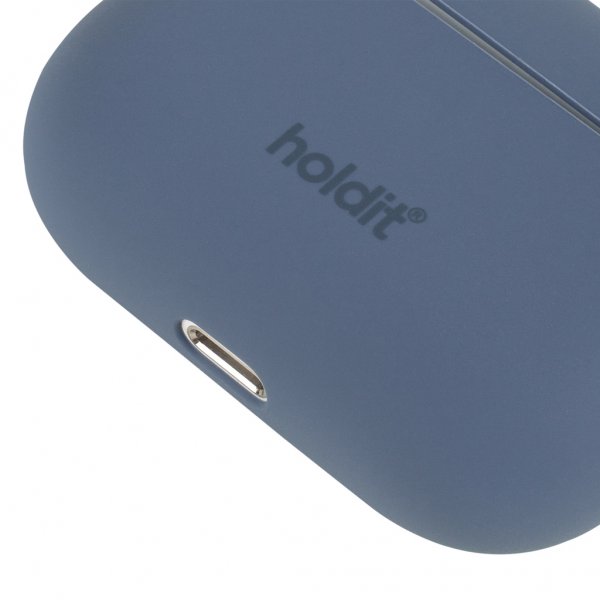 holdit AirPods Pro/AirPods Pro 2 -silikonikuori, Pacific Blue