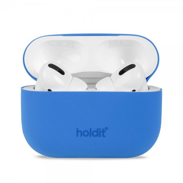 holdit AirPods Pro/AirPods Pro 2 -suojakuori, silikonia, Sky Blue