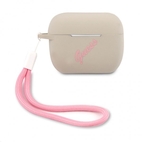 Guess AirPods Pro Kuoret Vintage Silicone Harmaa