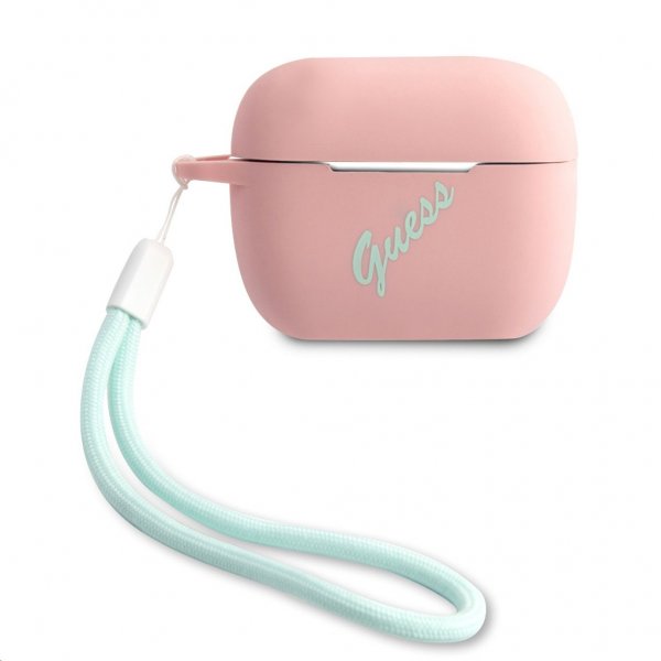 Guess AirPods Pro Kuoret Vintage Silikoni Pinkki