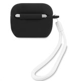 Guess AirPods Pro Kuoret Vintage Silikoni Musta