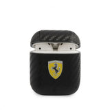 Ferrari AirPods (1/2) Suojakuori Hiilikuitu Musta