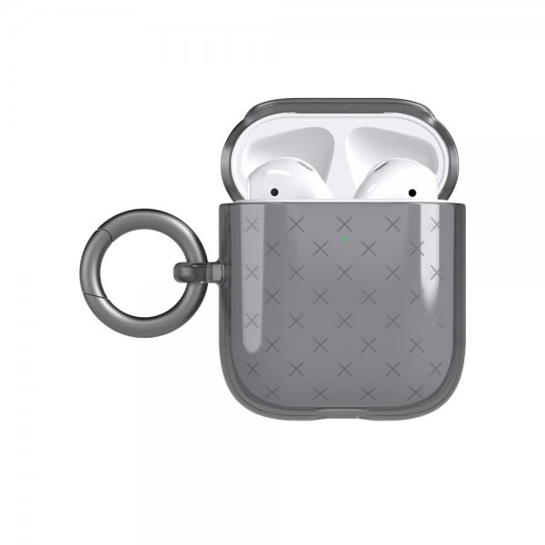 Tech21 AirPods (1/2) Evo Check -suojakuori, musta