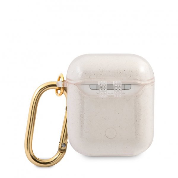 Guess AirPods (1/2) Suojakuori Glitter Kultainen