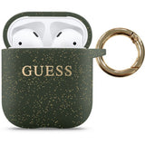 Guess AirPods (1/2) Suojakuori Glitter Khaki