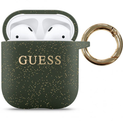 Guess AirPods (1/2) Suojakuori Glitter Khaki