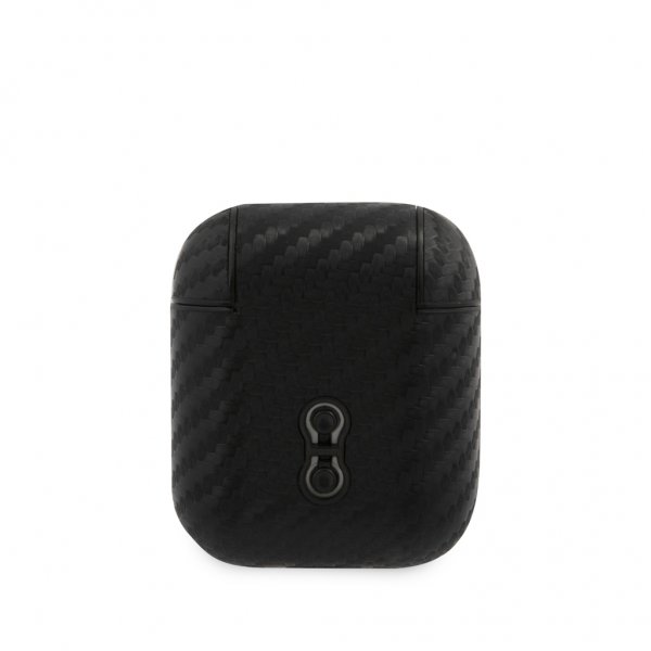 BMW AirPods (1/2) Kuori Hiilikuitutekstuuri Musta