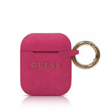 Guess AirPods (1/2) Kuori logolla Magenta