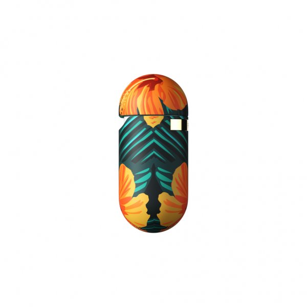 Richmond & Finch AirPods (1/2) Suojakuori Orange Hibiscus