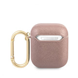 Guess AirPods (1/2) Kuori Saffiano Pink