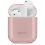 holdit AirPods (1/2) Seethru Blush Pink -kuori