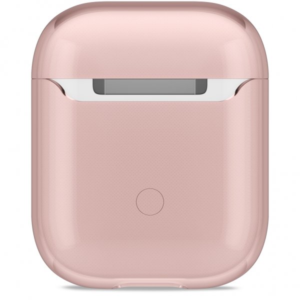 holdit AirPods (1/2) Seethru Blush Pink -kuori