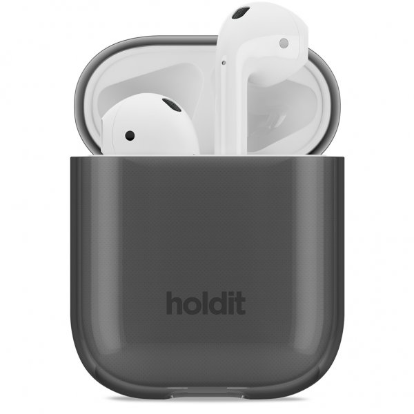 holdit AirPods (1/2) Kuori Seethru Musta