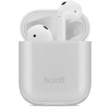 holdit AirPods (1/2) Kuori Läpinäkyvä Valkoinen