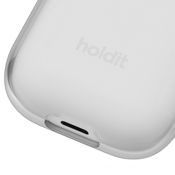 holdit AirPods (1/2) Kuori Läpinäkyvä Valkoinen