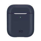 Xqisit AirPods (1/2) Silicone Case, sininen