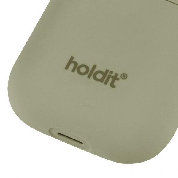 holdit AirPods (1/2) Silikonikuori Nygård Khaki Green