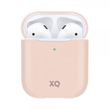 Xqisit AirPods (1/2) Silicone Case, vaaleanpunainen