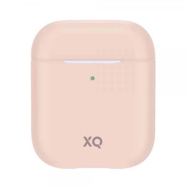 Xqisit AirPods (1/2) Silicone Case, vaaleanpunainen