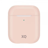 Xqisit AirPods (1/2) Silicone Case, vaaleanpunainen