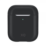 Xqisit AirPods (1/2) Silikonikuori Musta