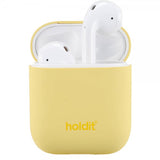 holdit AirPods (1/2) Kuori Silikoni Nygård Keltainen