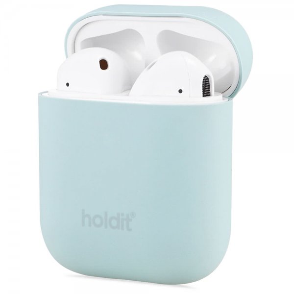 holdit AirPods (1/2) Kuori Silikoni Nygård Mint
