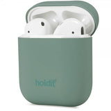 Holdit AirPods (1/2) Silikonikuori Nygård Moss Green
