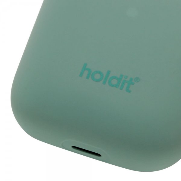 Holdit AirPods (1/2) Silikonikuori Nygård Moss Green
