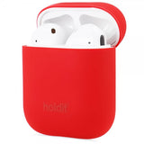 holdit AirPods (1/2) Silikonikuori Nygård Ruby Red