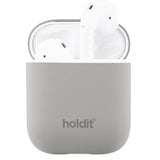 holdit AirPods (1/2) Kuori Silikoni Nygård Taupe