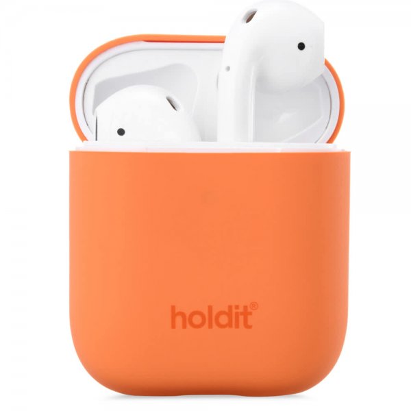 holdit AirPods (1/2) Silikonikuori Oranssi